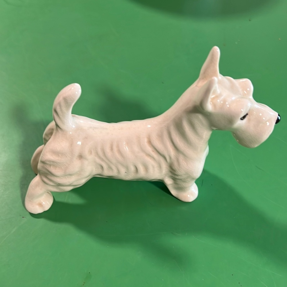 Vintage Scottie china figurine